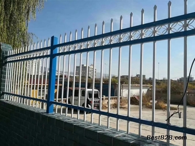 重慶防攀爬鋅鋼護(hù)欄 重慶工廠圍墻護(hù)欄